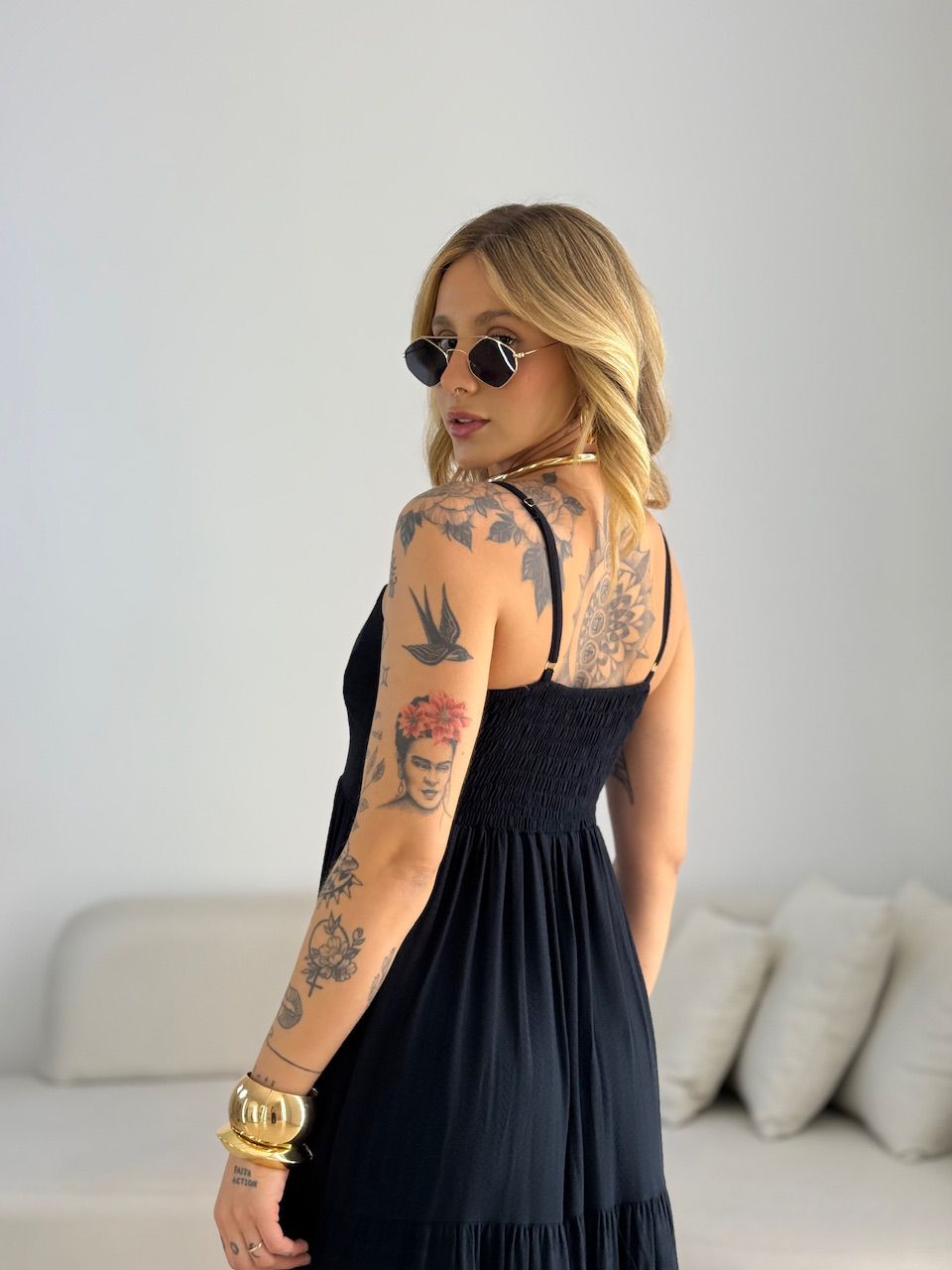 VESTIDO CECÍLIA ALCINHA PRETO