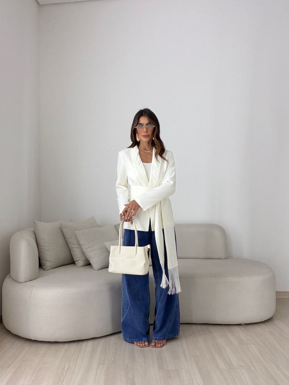 BLAZER DANIELA CACHECOL MARFIM
