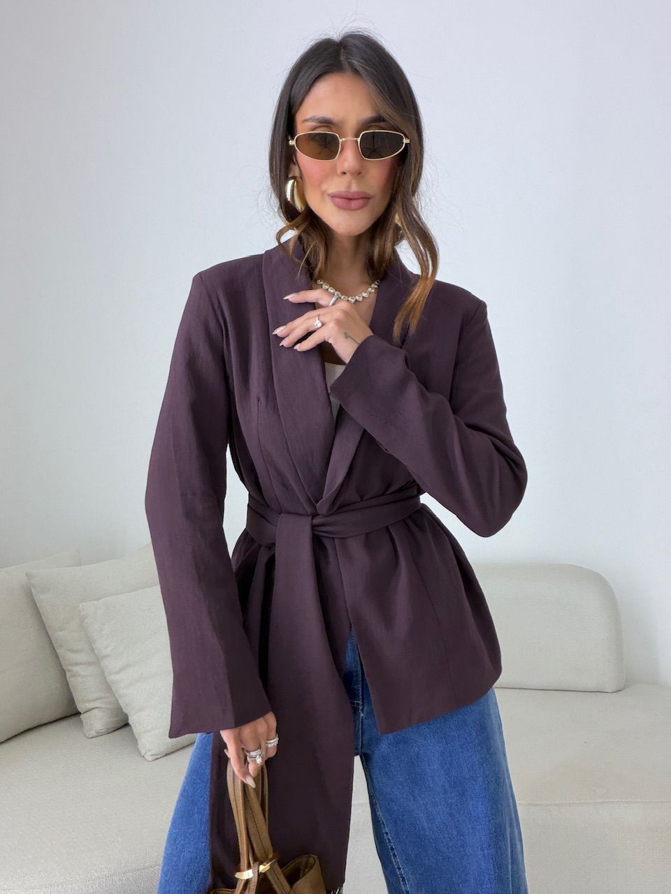 BLAZER DANIELA CACHECOL UVA