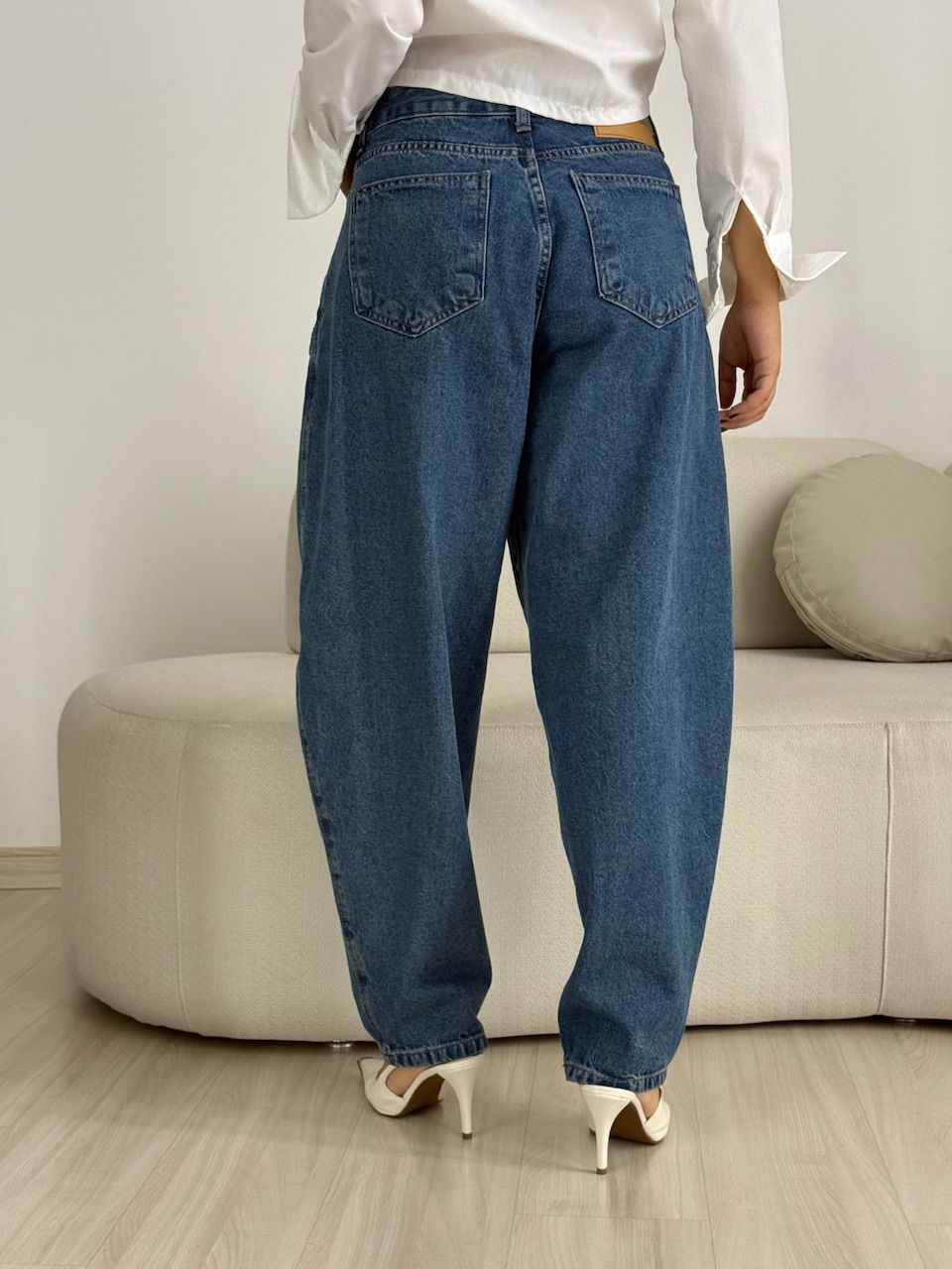CALÇA JUDITE NAPOLEÃO JEANS MÉDIO