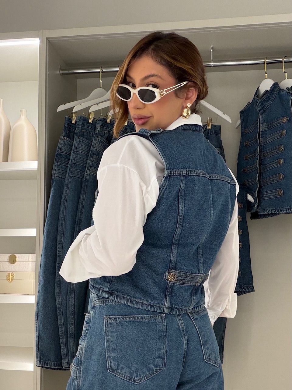 COLETE GRAZI NAPOLEÃO JEANS MÉDIO