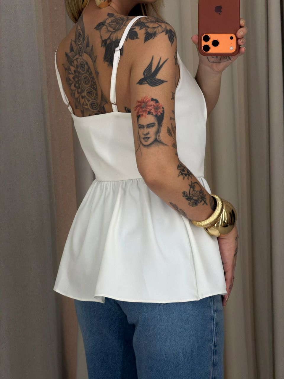 BLUSA ESTELA PEPLUM OFF