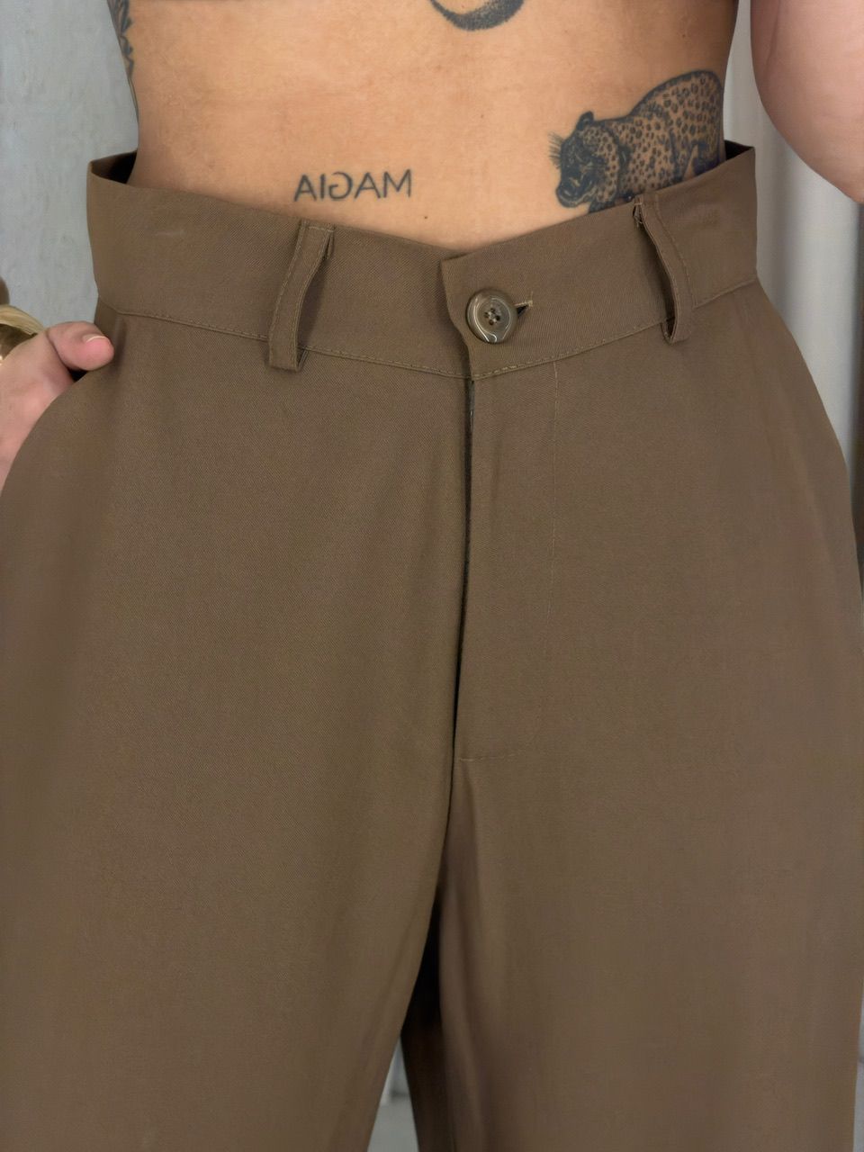 CONJUNTO ALEXIA COLETE CARGO CAQUI