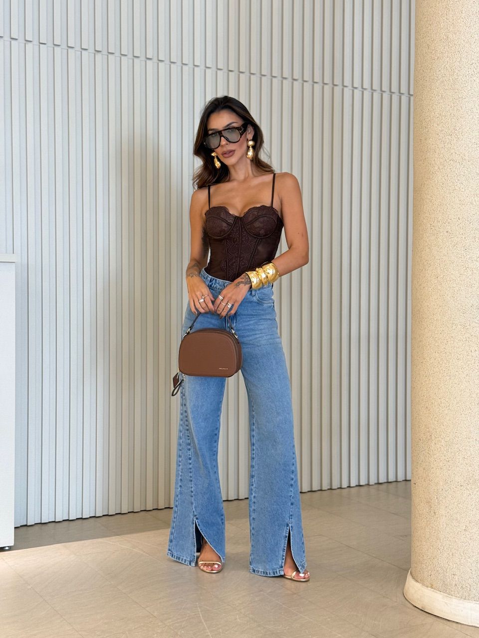 CORPETE MAYA BOJO MARROM