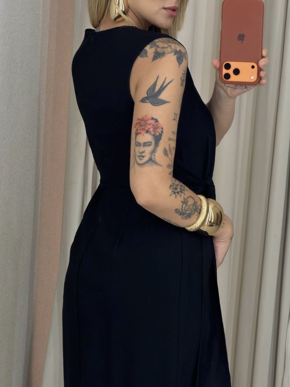VESTIDO FRANCISCA AMARRAÇÃO PRETO