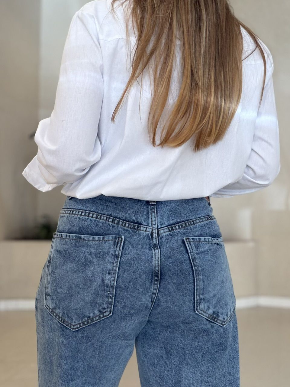 CALÇA CINTIA 02 WIDE LEG JEANS CLARO