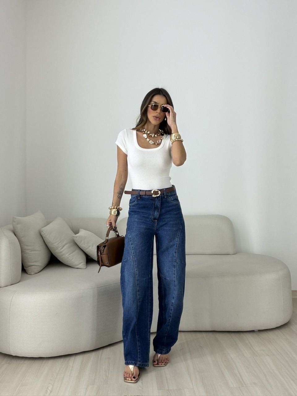 BLUSA MARIANGELA CANELADA OFF