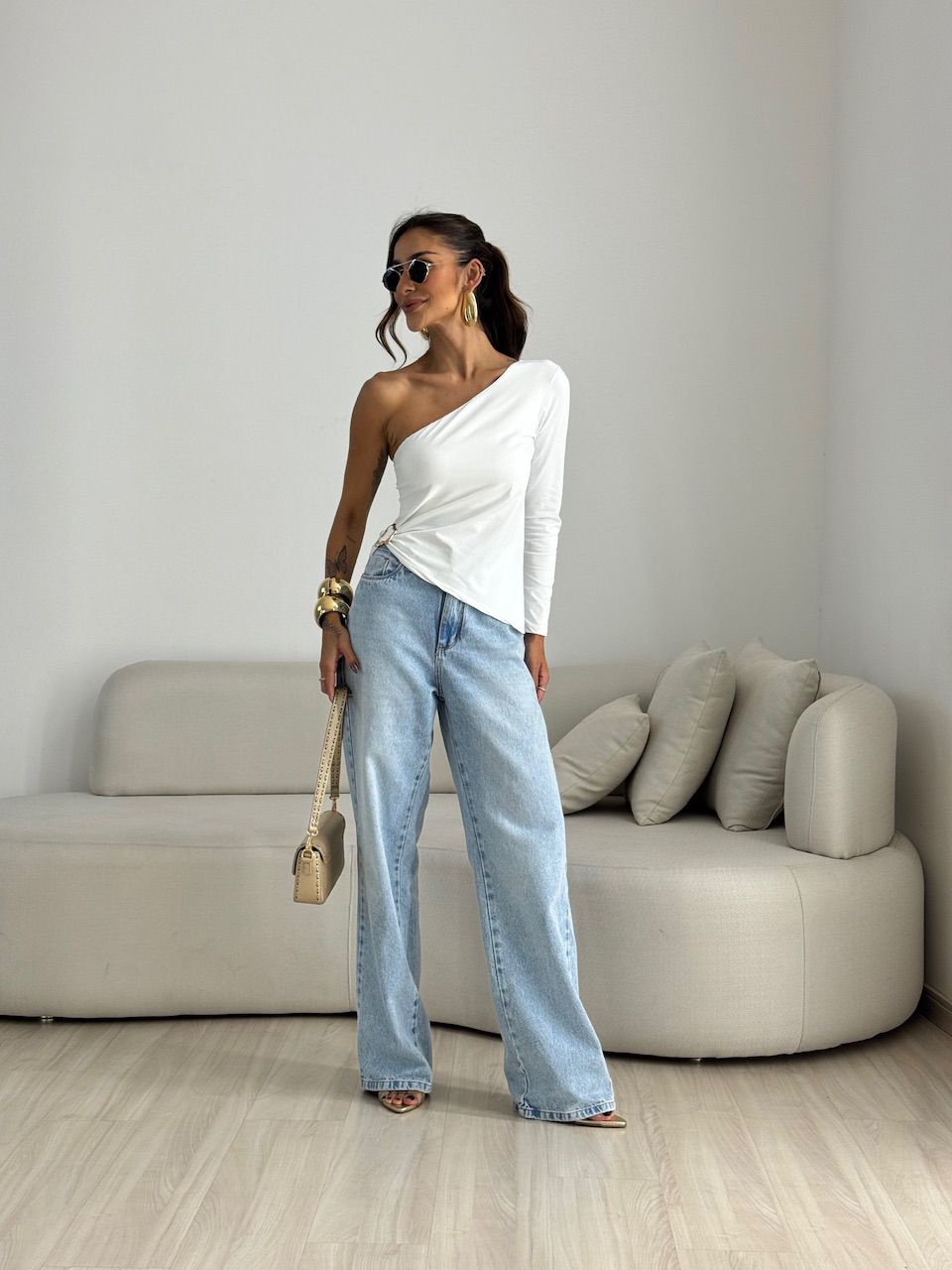 BLUSA ISIS NULA MANGA OFF