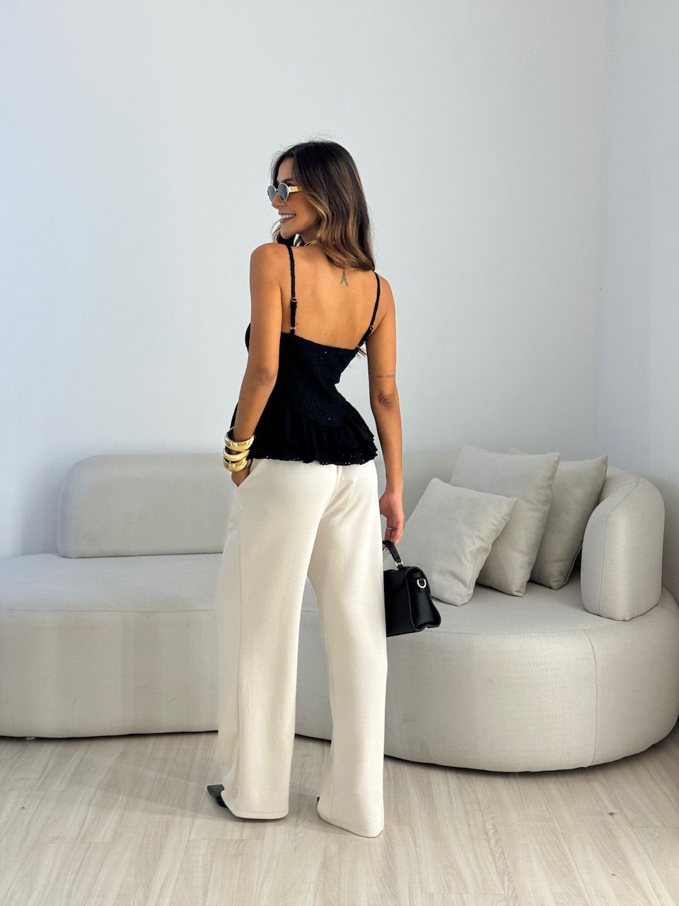 CALÇA JANAÍNA ZÍPER GELO