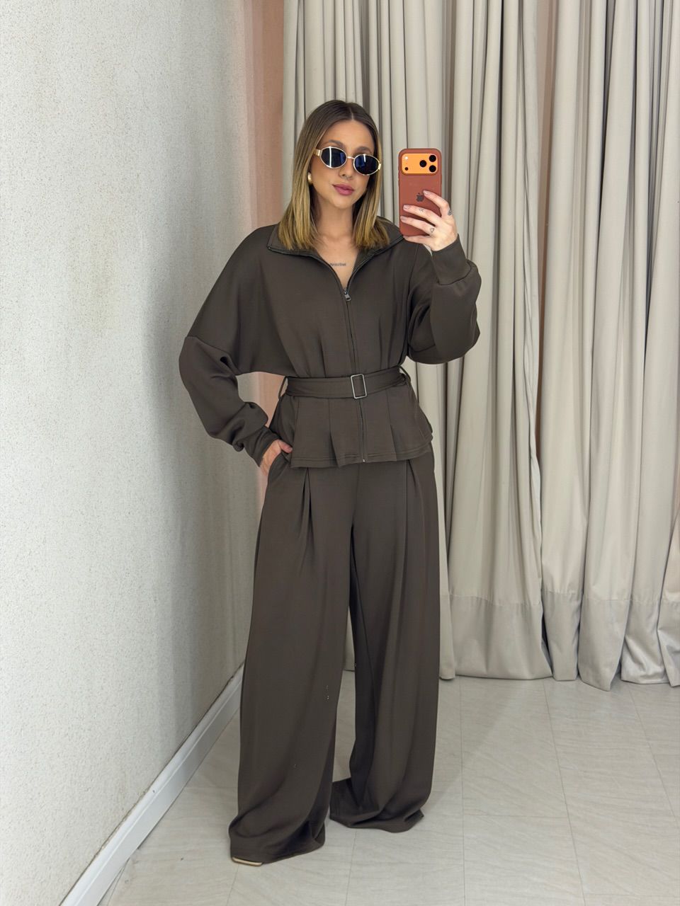 CALÇA IRIS NEOPRENE Caqui