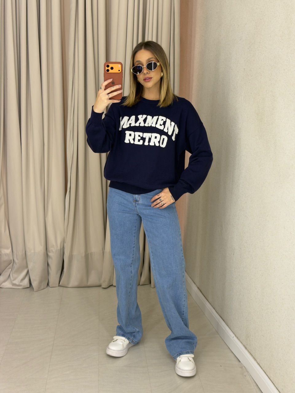 CALÇA LUARA RETA JEANS