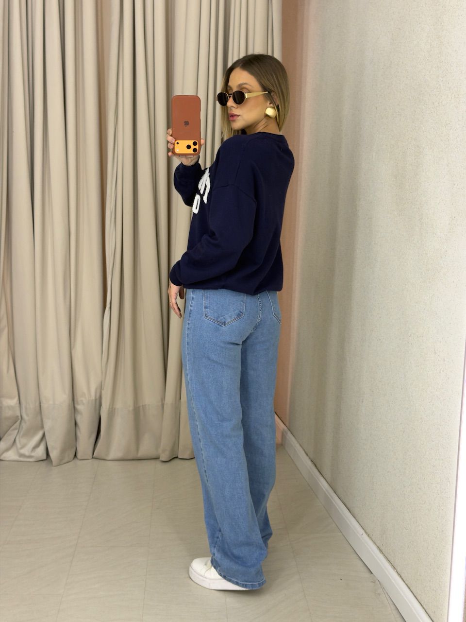 CALÇA LUARA RETA JEANS