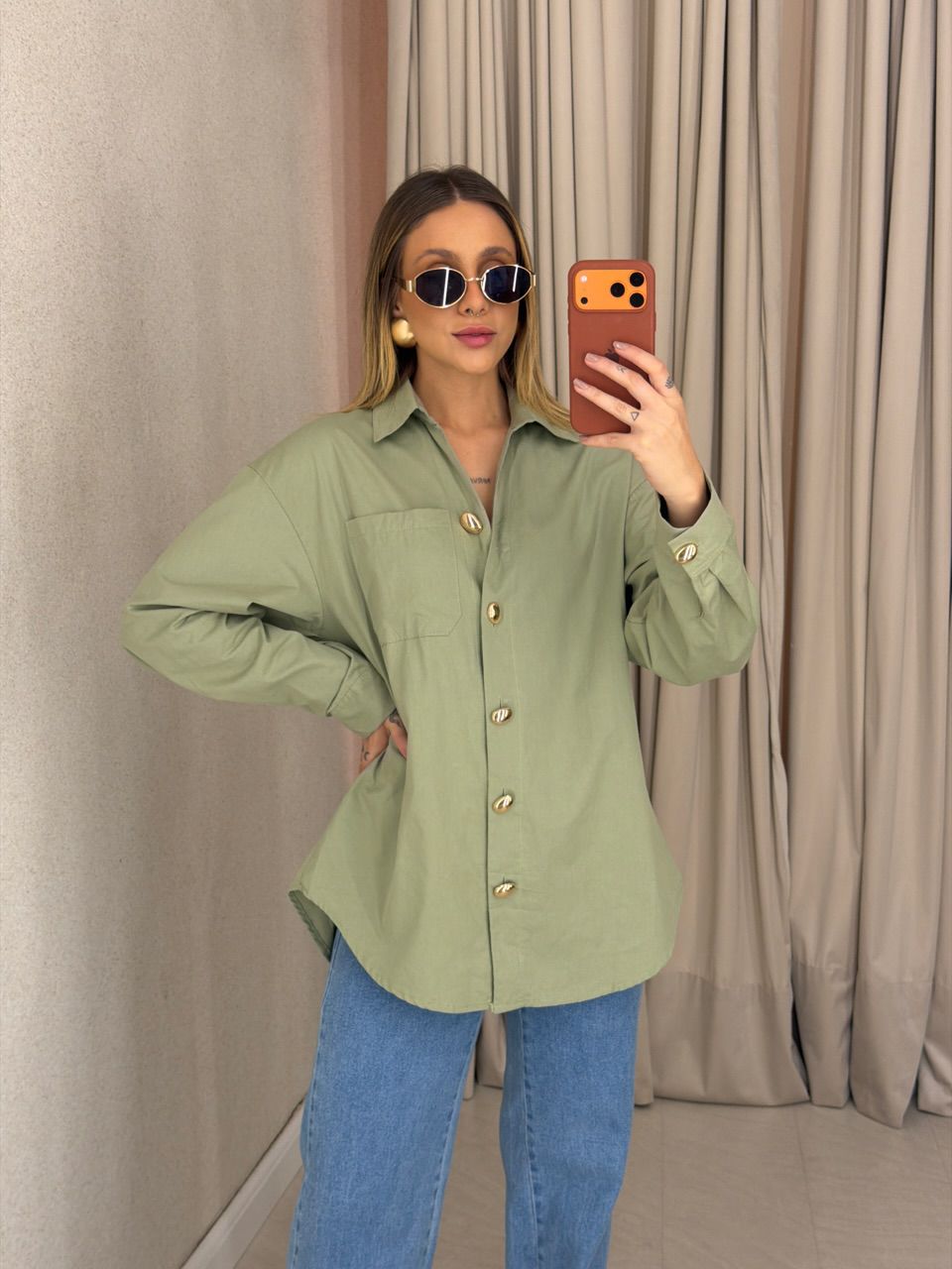 CAMISA NICOLE LISA VERDE