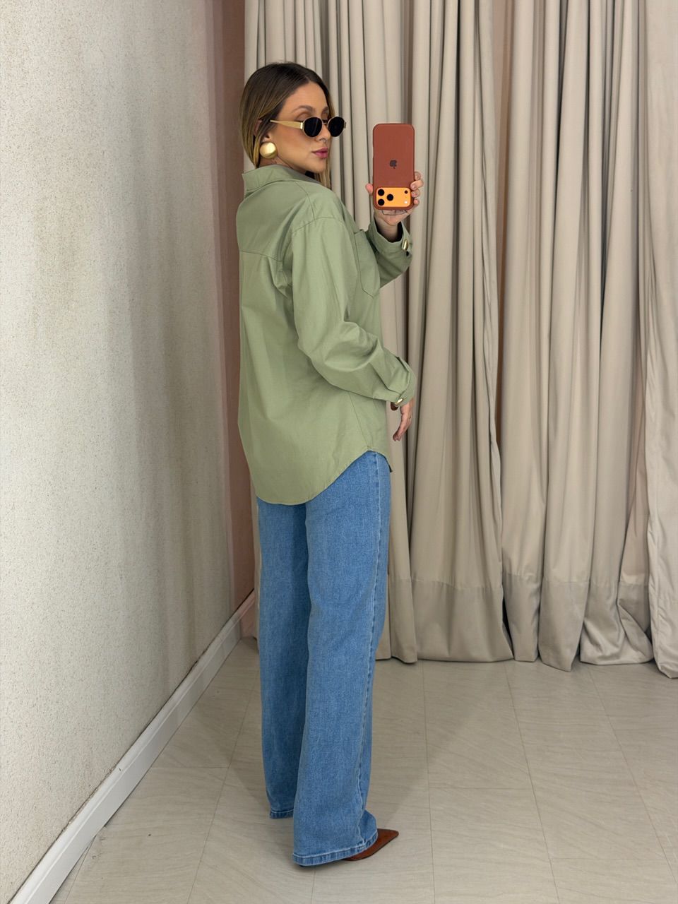 CAMISA NICOLE LISA VERDE