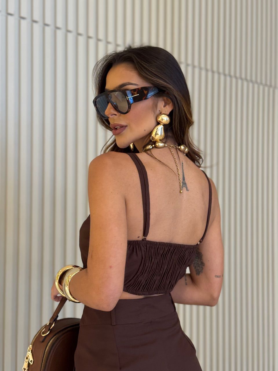 TRIJUNTO LUDMILA BLAZER CAFÉ