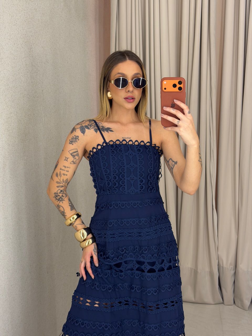 VESTIDO IRENE LAISE MARINHO