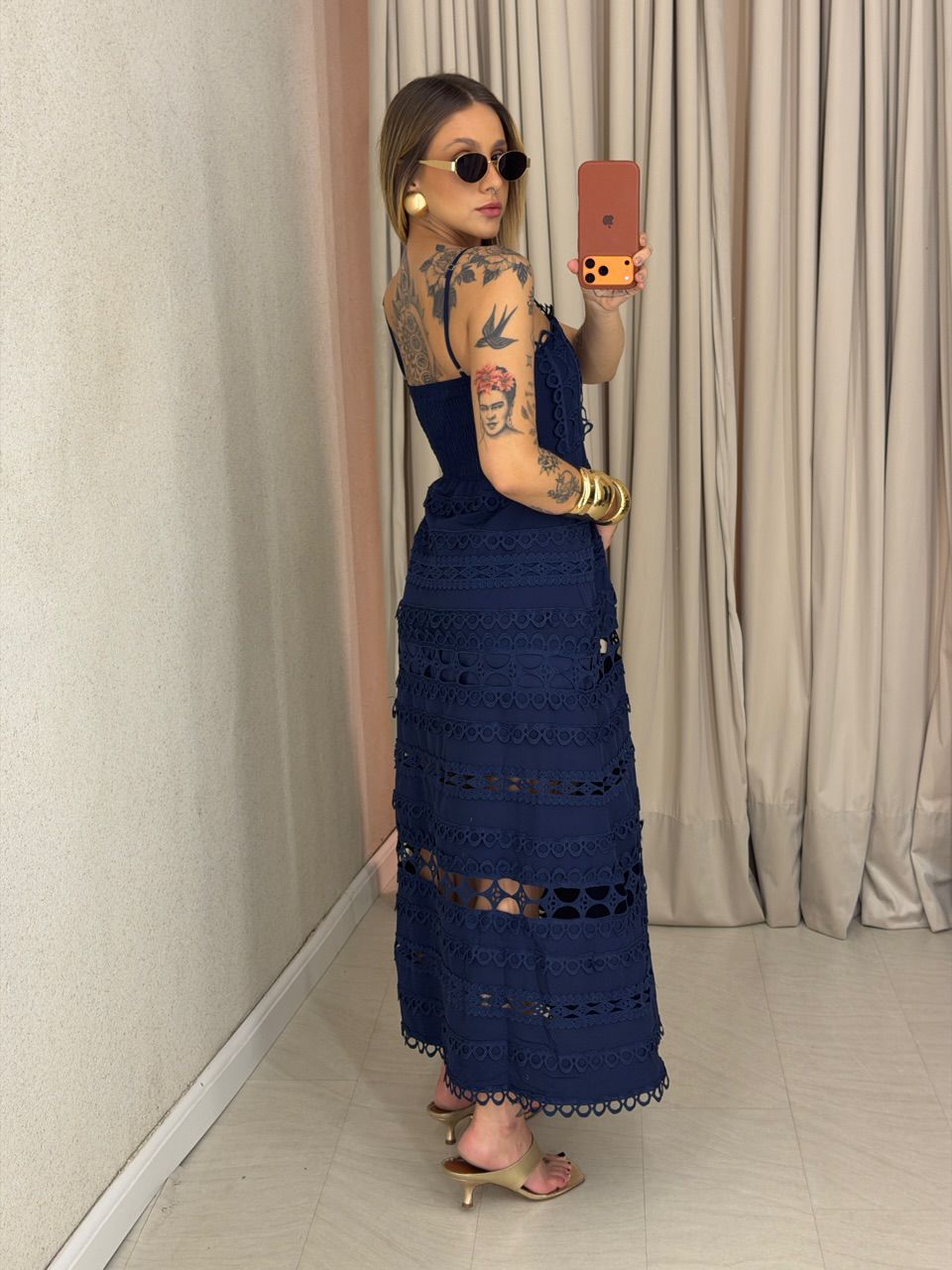 VESTIDO IRENE LAISE MARINHO