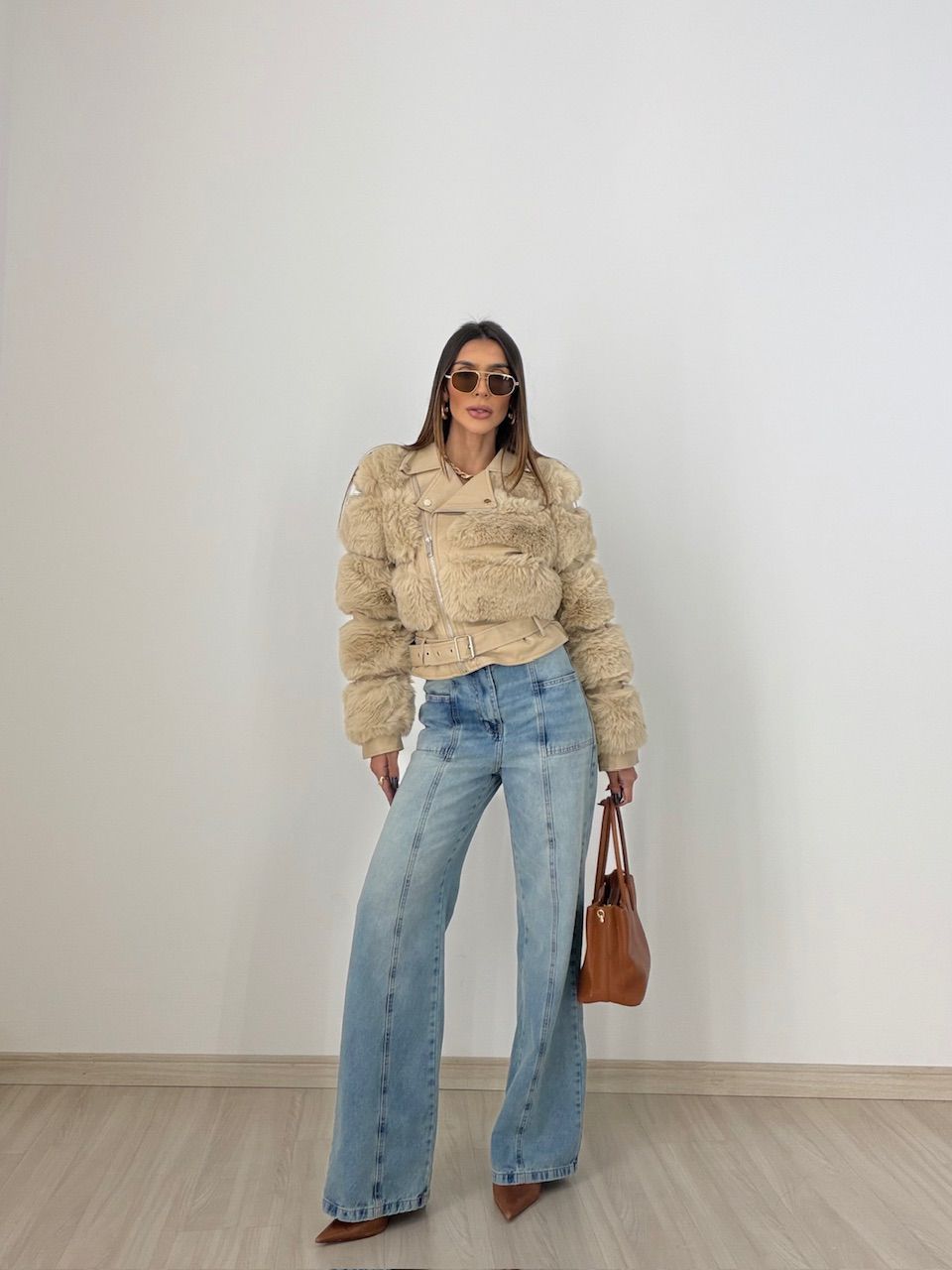 PUFFER MICHELE PELINHOS NUDE