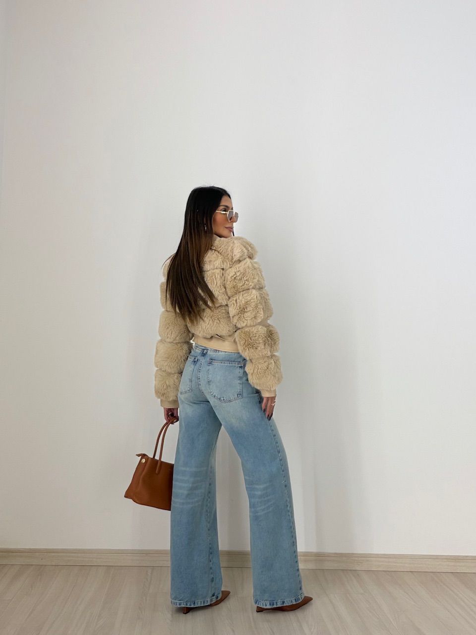 PUFFER MICHELE PELINHOS NUDE