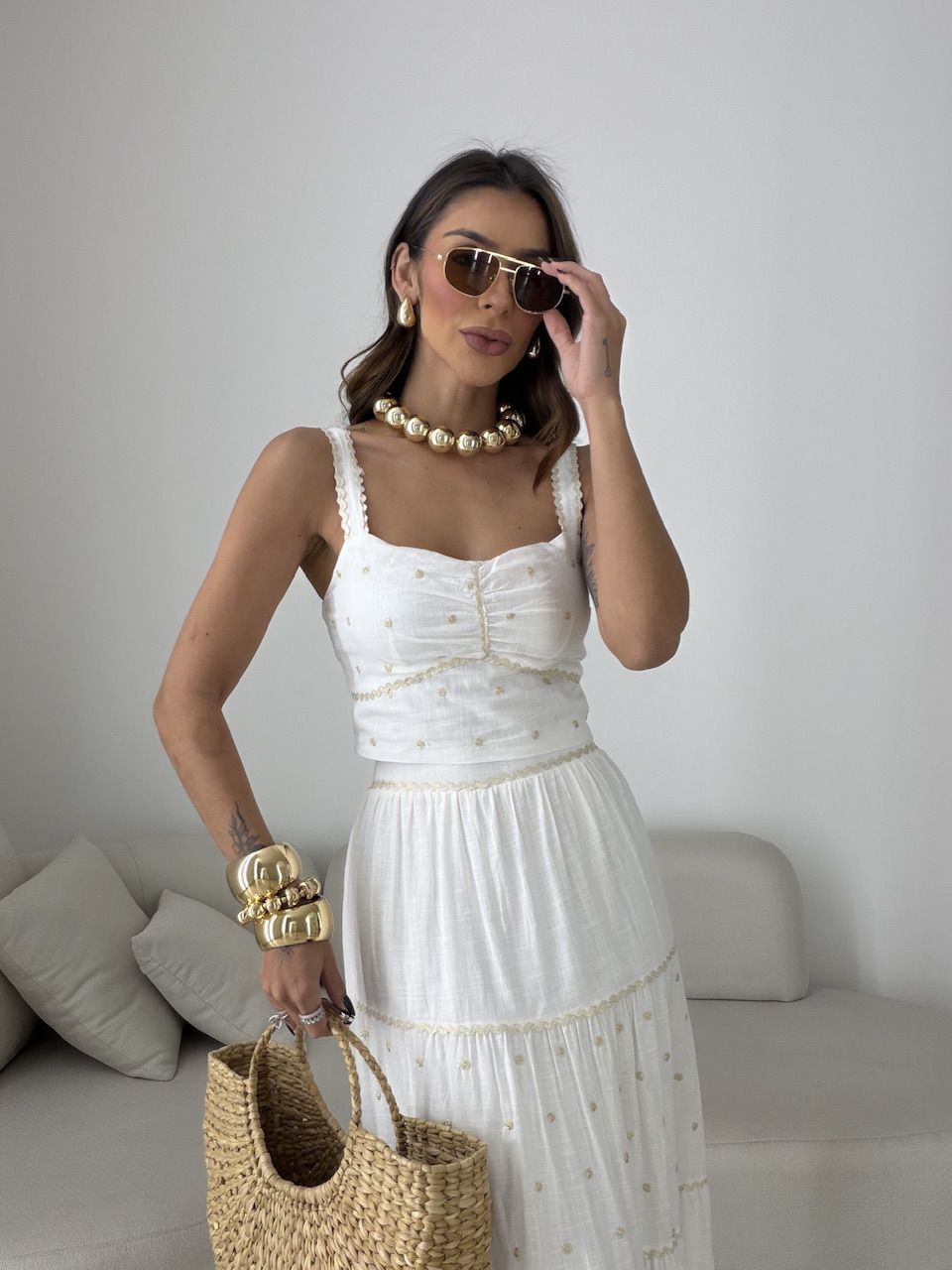 CONJUNTO KARINA SAIA LONGA OFF