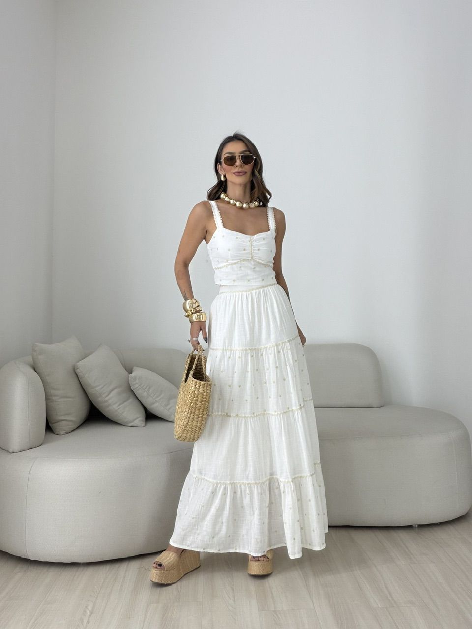 CONJUNTO KARINA SAIA LONGA OFF