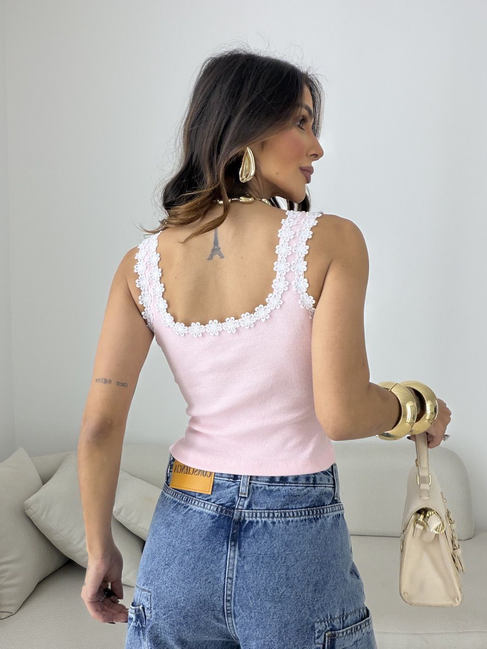 CROPPED CARLA FLORES ROSA