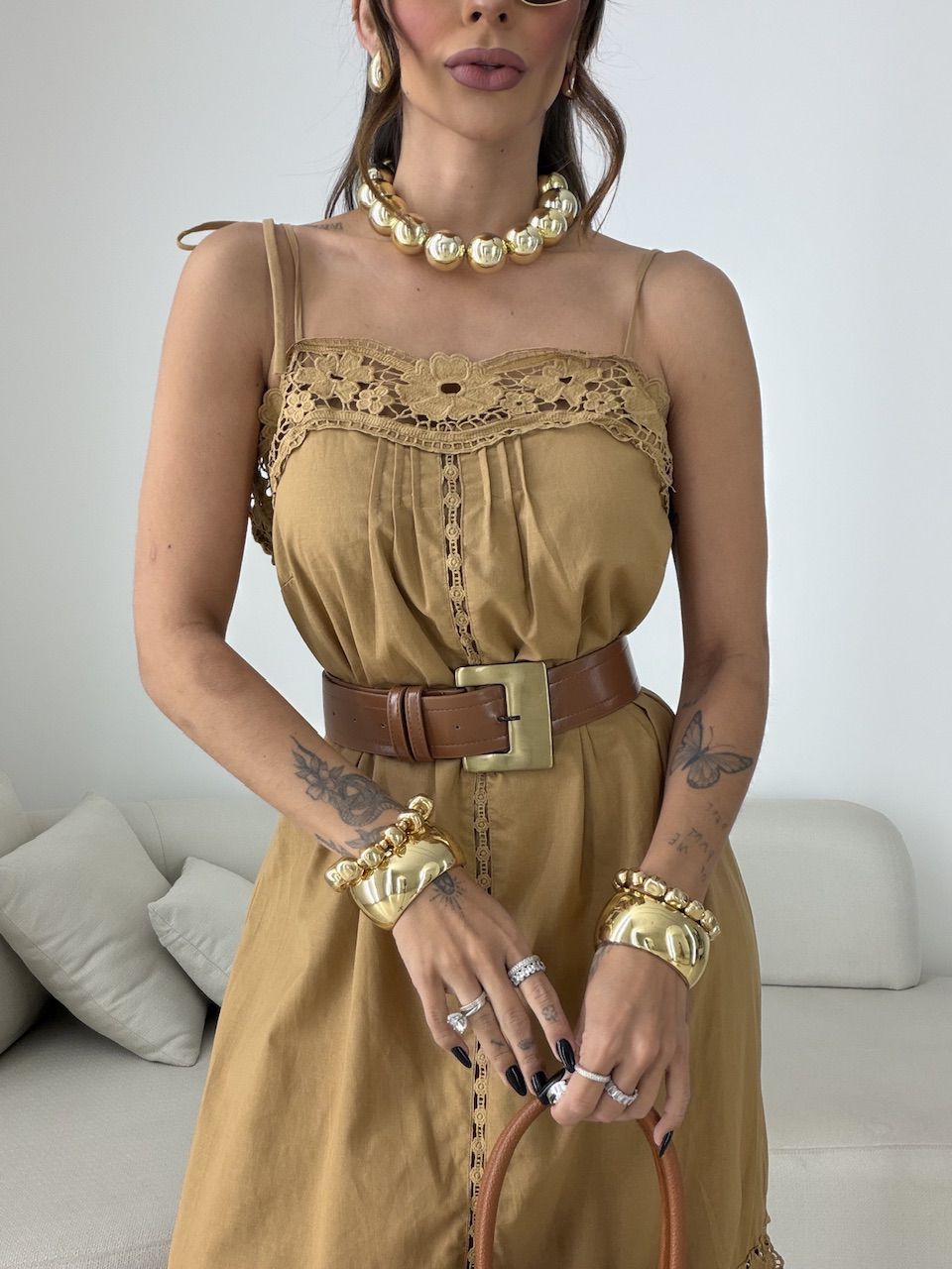 VESTIDO LARISSA RENDA NUDE