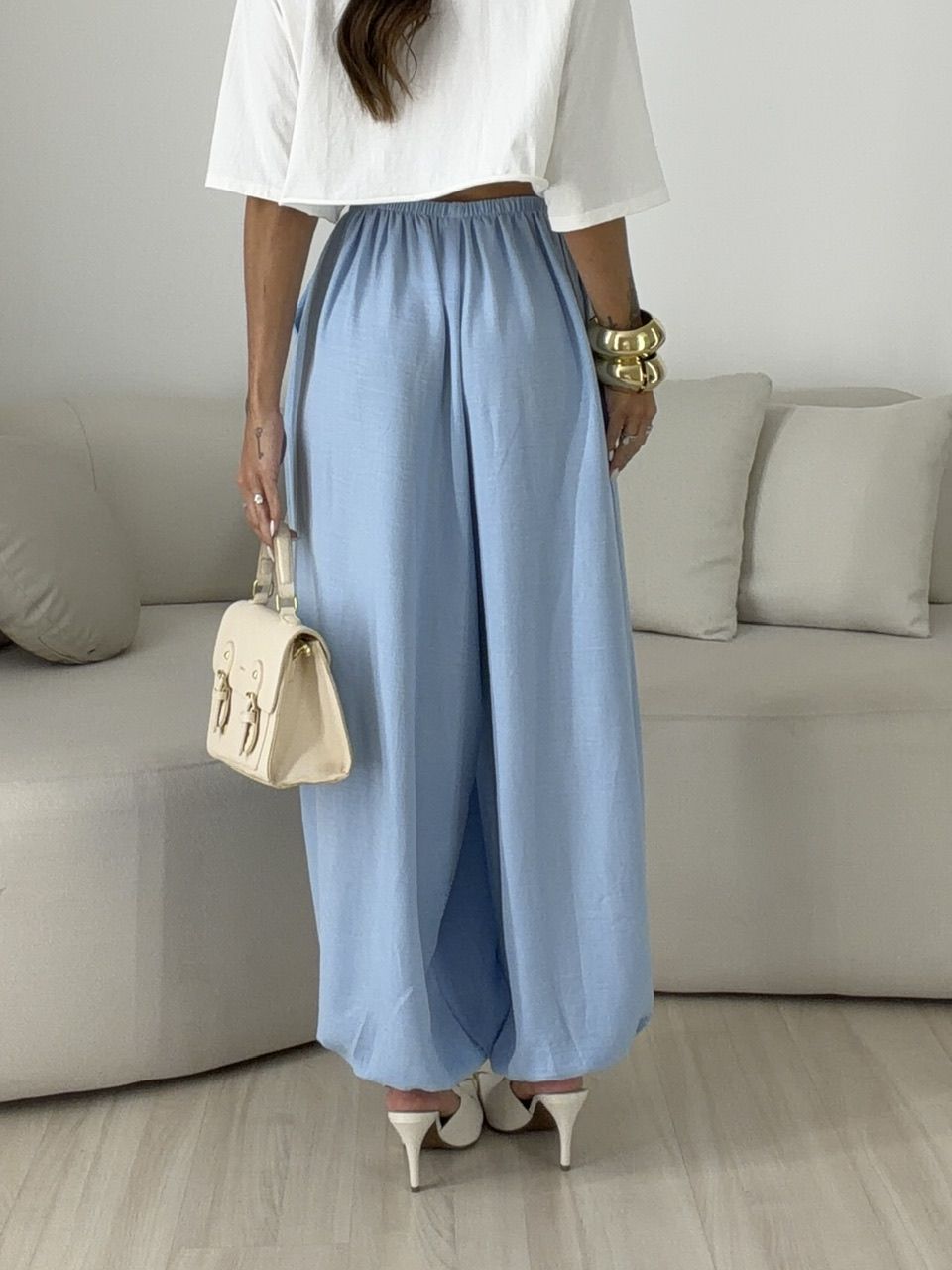 CALÇA MARIA VITÓRIA ALADIM AZUL