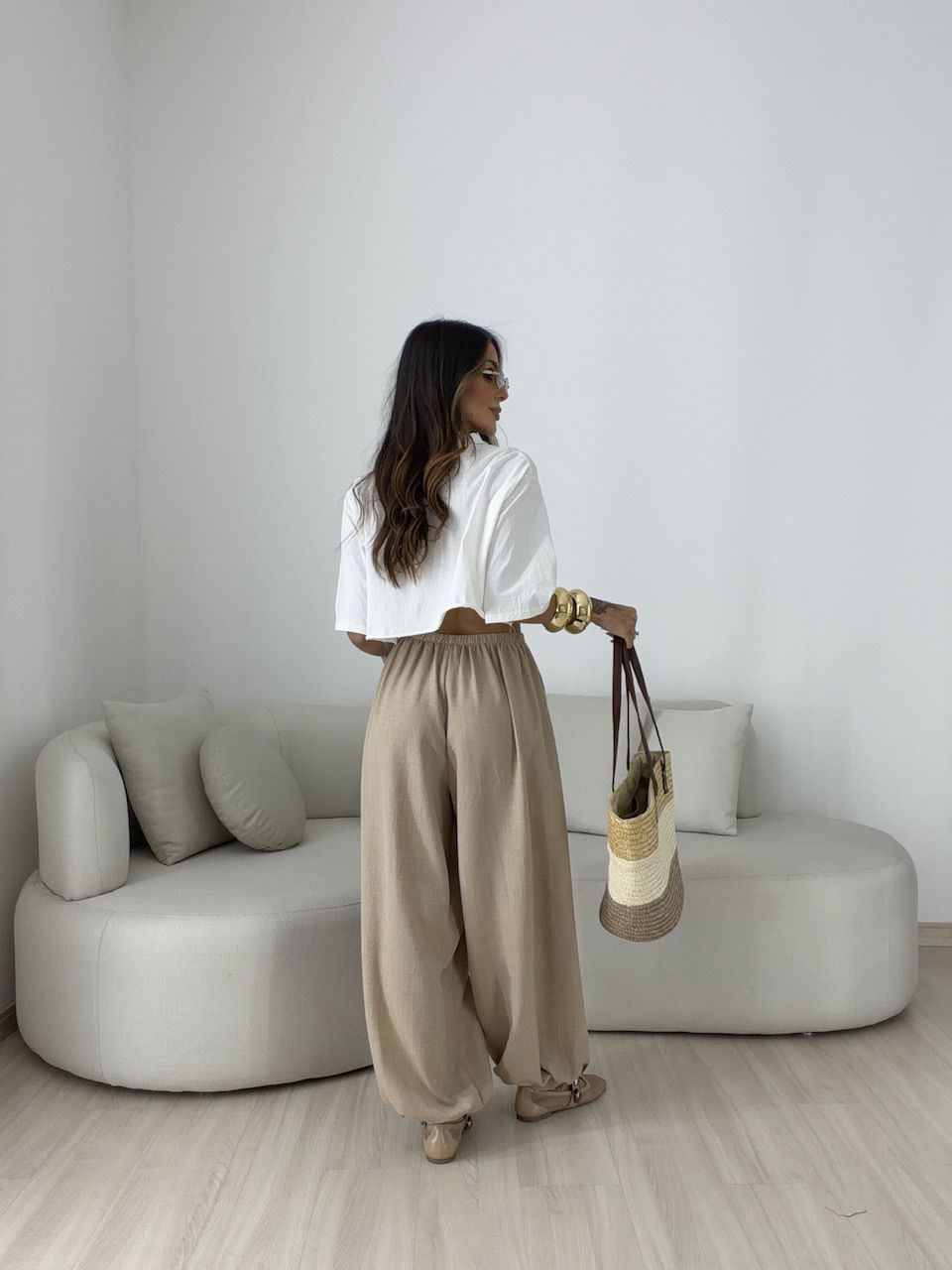 CALÇA MARIA VITÓRIA ALADIM CAQUI