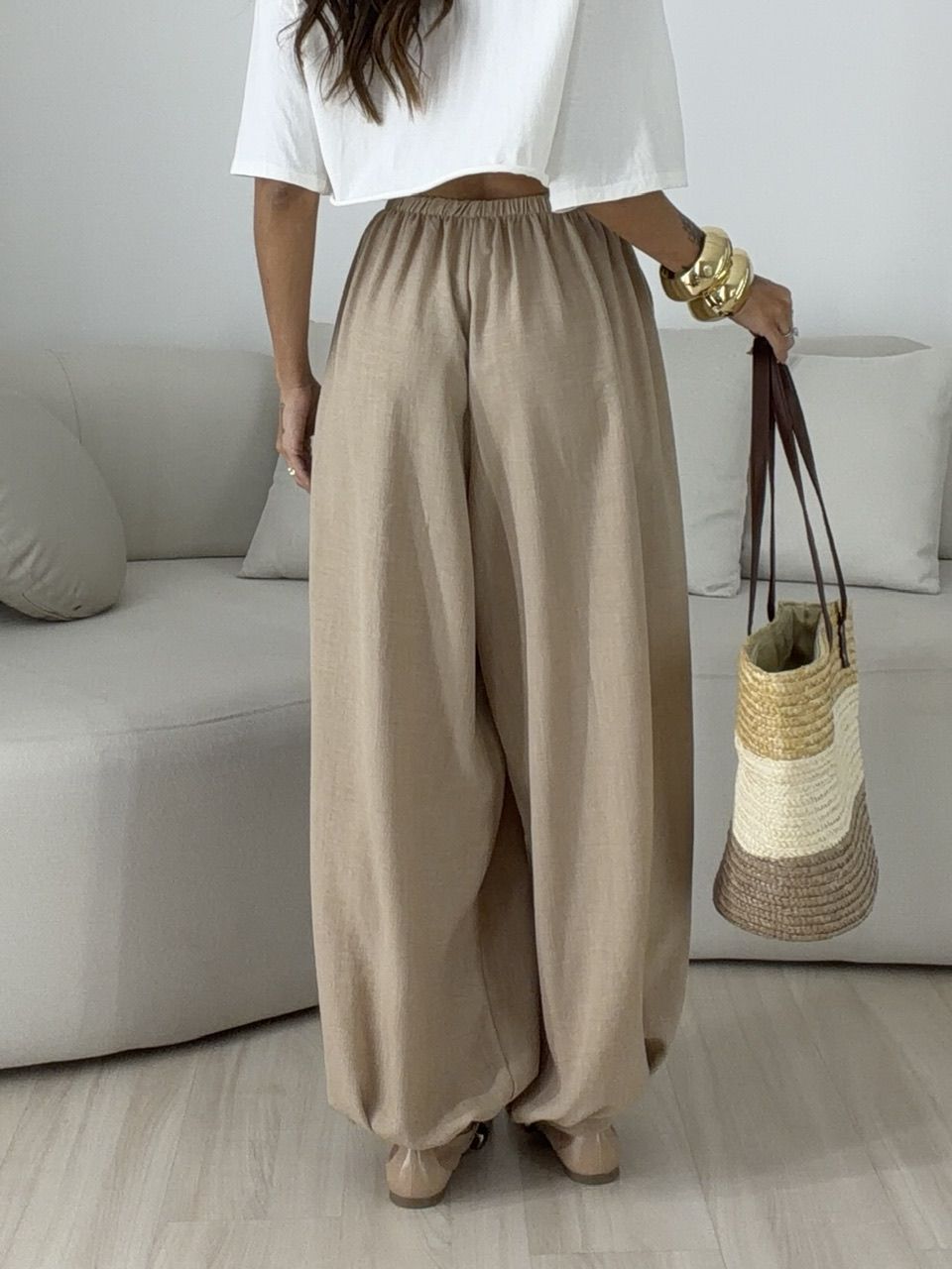 CALÇA MARIA VITÓRIA ALADIM CAQUI