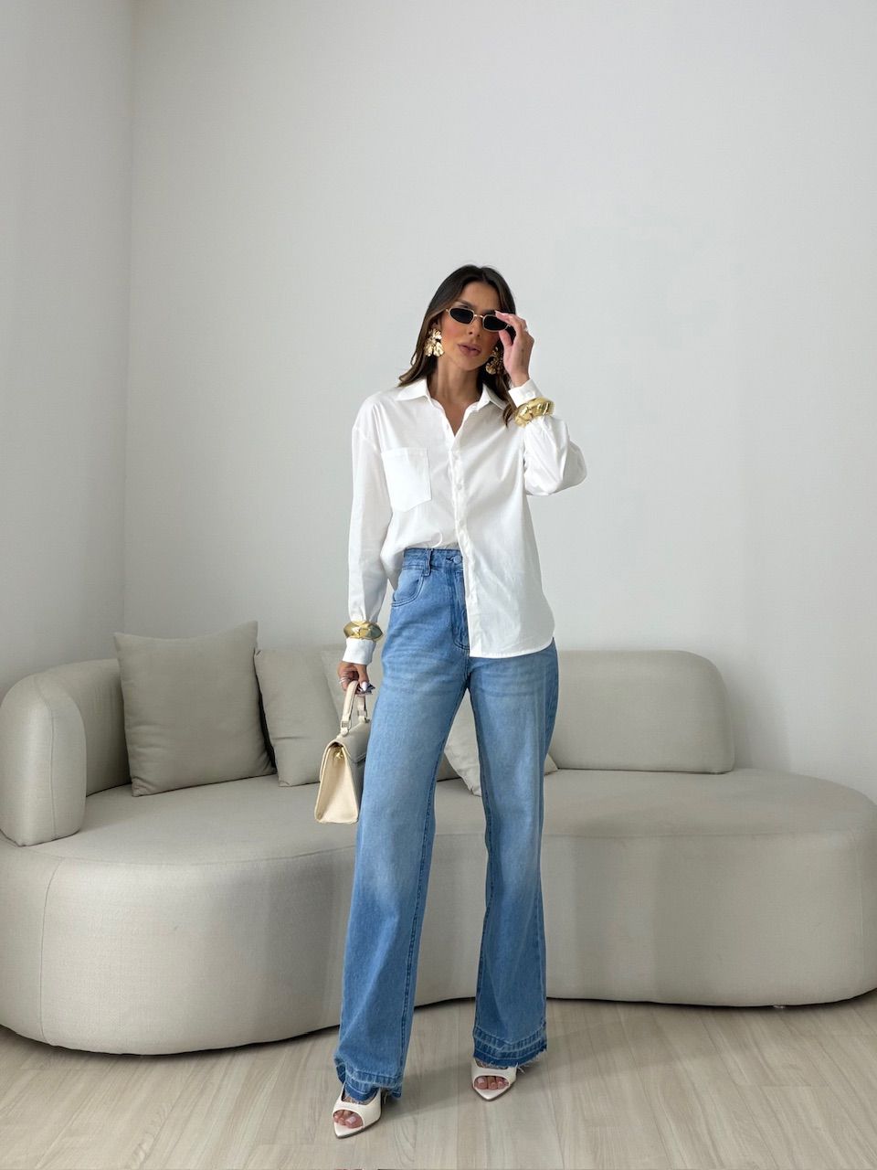 CAMISA ANDRÉIA TRICOLINE OFF