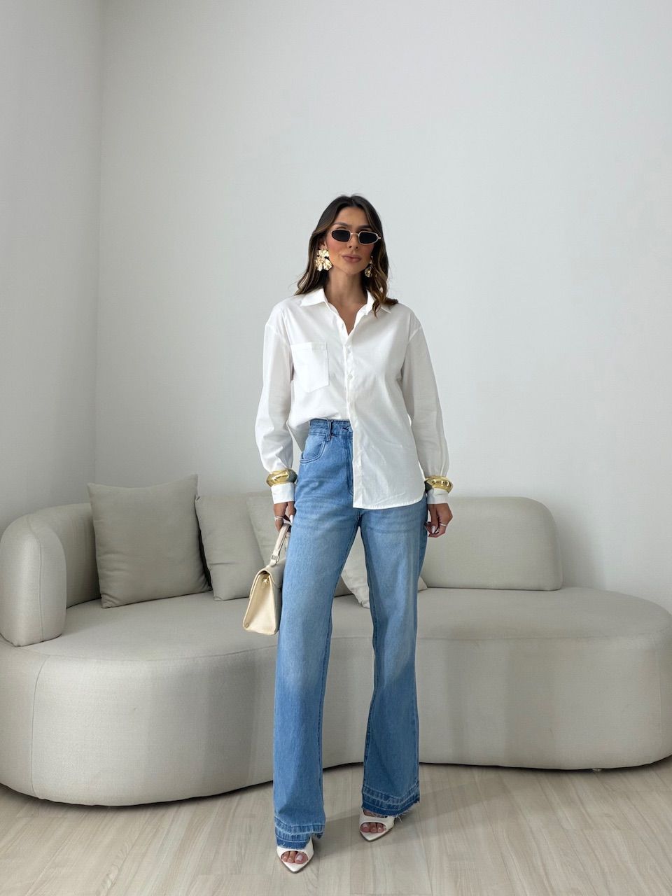 CAMISA ANDRÉIA TRICOLINE OFF