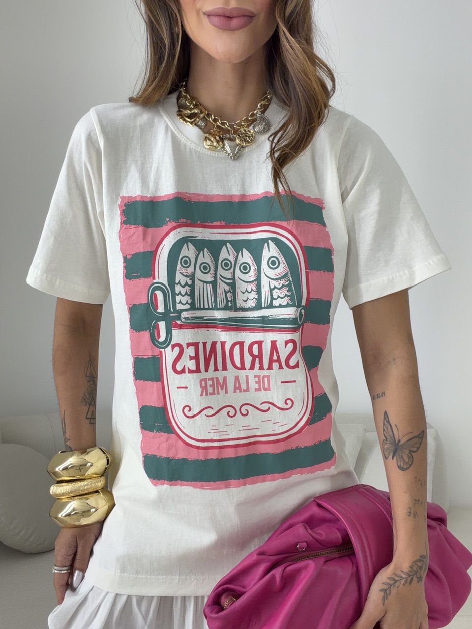 T-SHIRT ELLIE SARDINES
