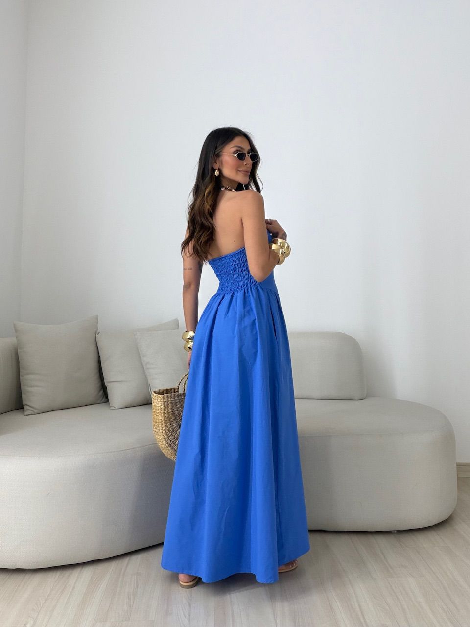 VESTIDO MARIAH TOMARA QUE CAIA AZUL