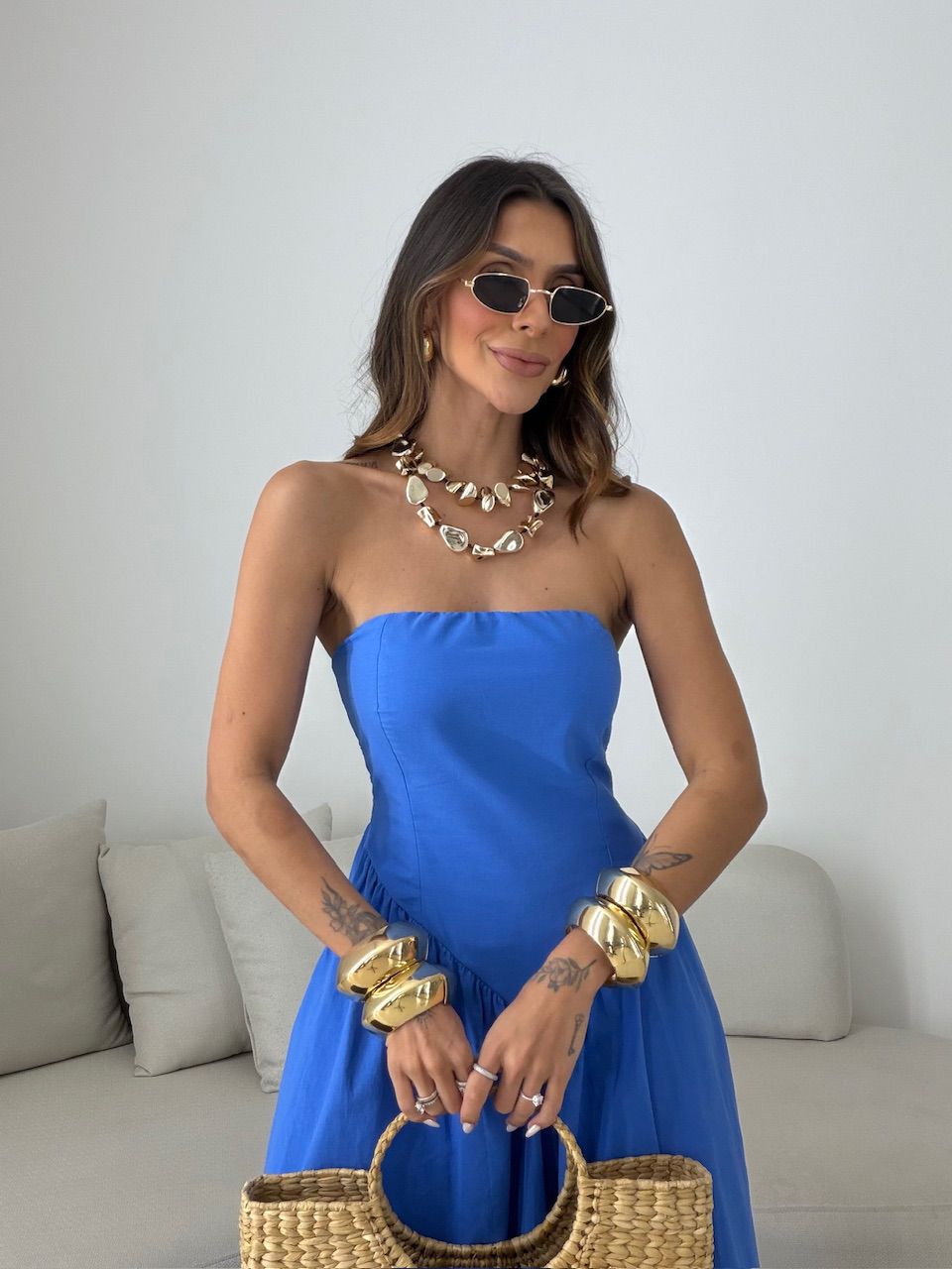 VESTIDO MARIAH TOMARA QUE CAIA AZUL