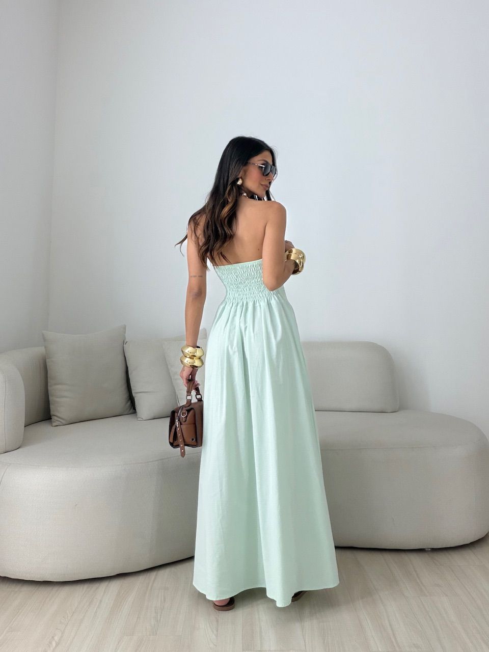 VESTIDO MARIAH TOMARA QUE CAIA MENTA