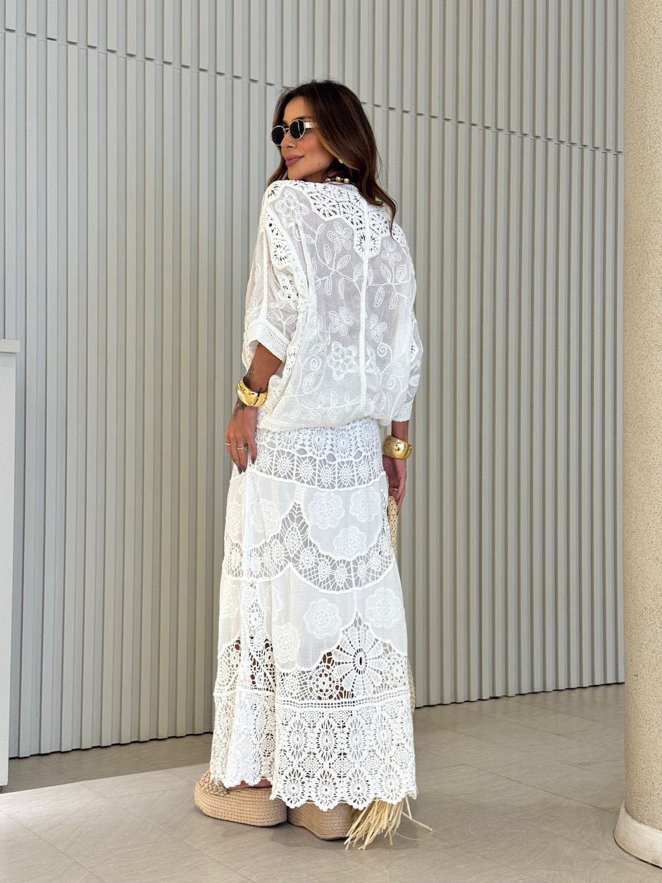 CAMISA REGINA CROCHÊ OFF