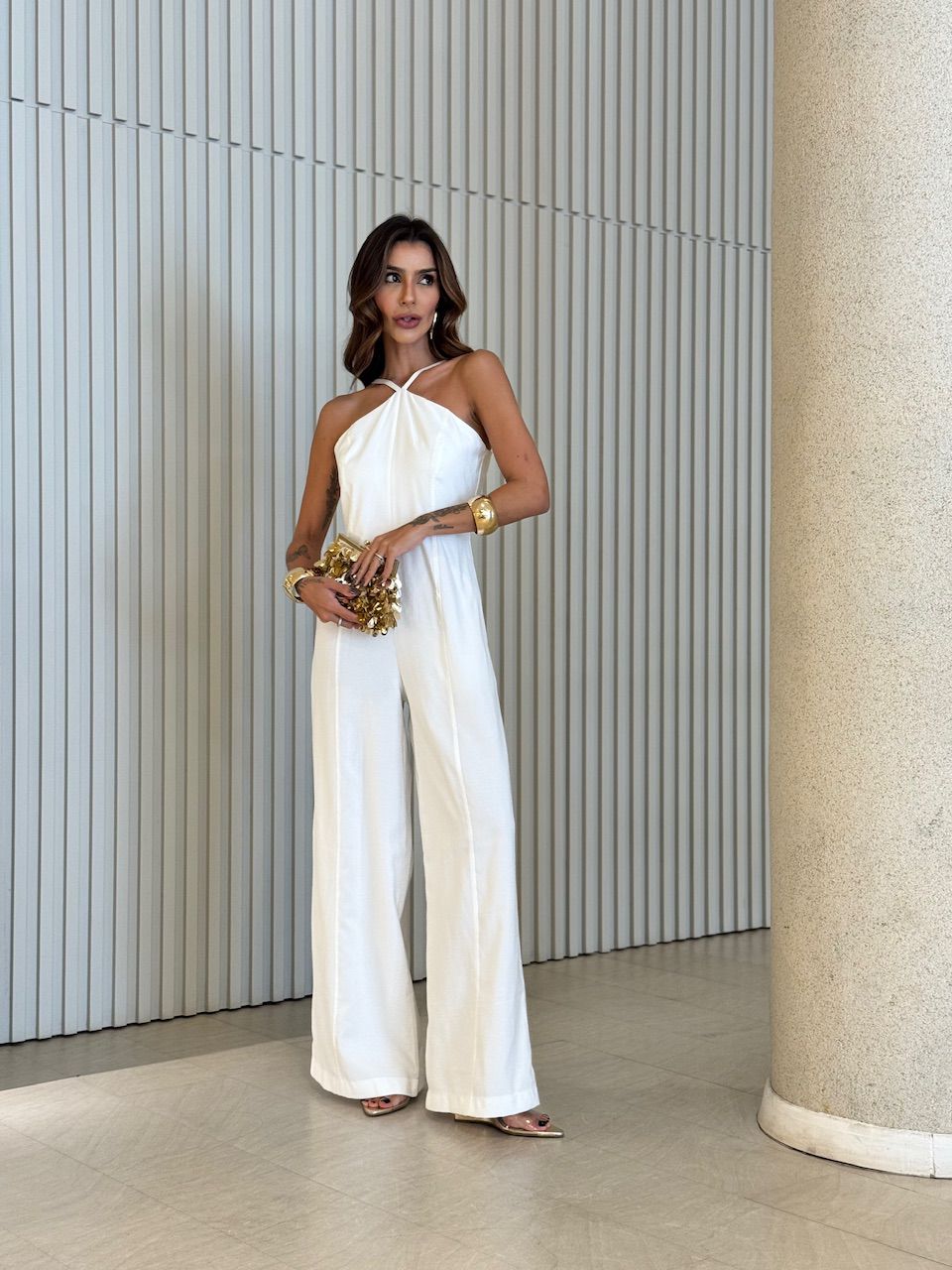 MACACÃO LARISSA FRENTE ÚNICA OFF