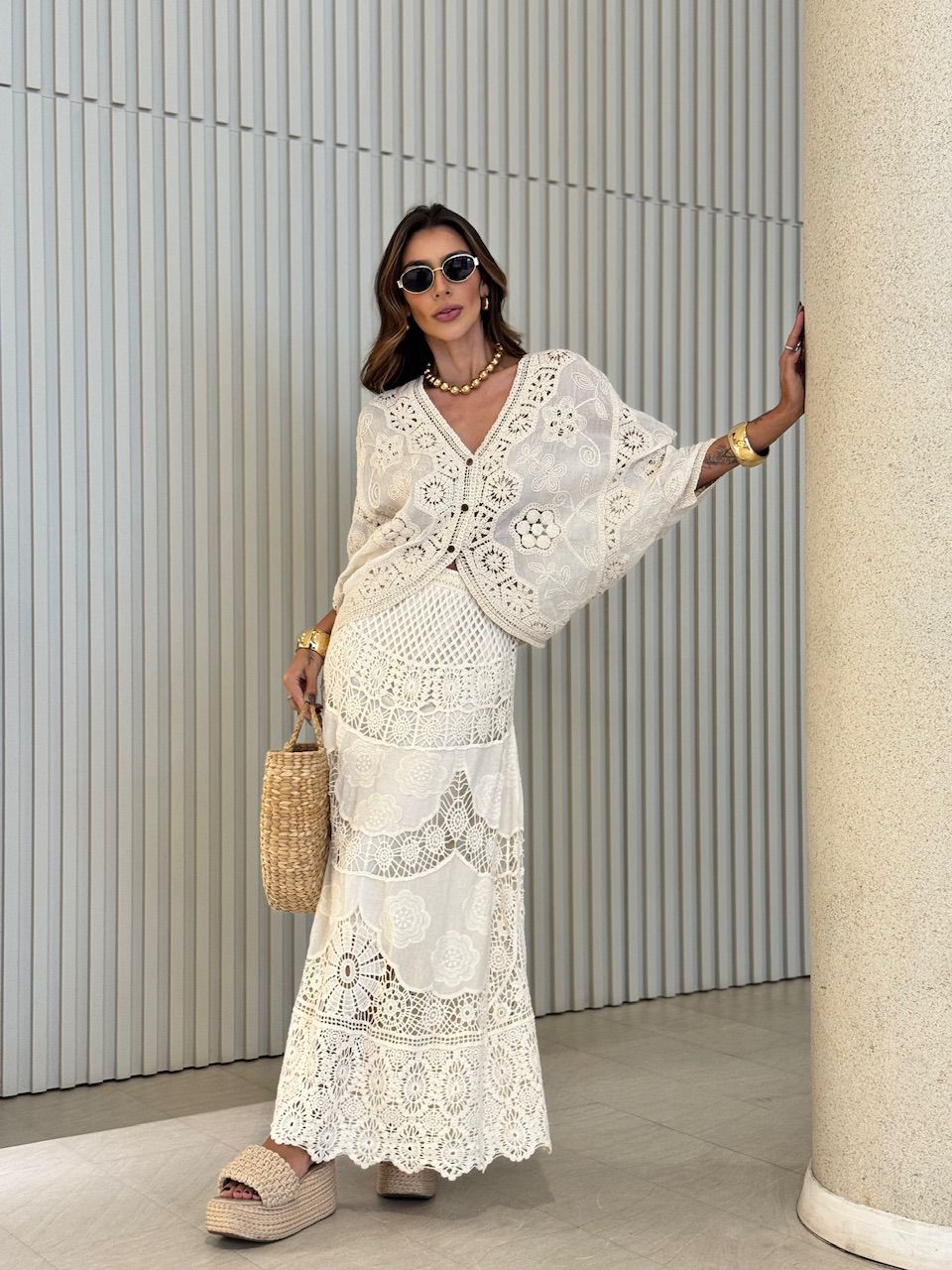 SAIA CLAUDIA CROCHÊ CRU