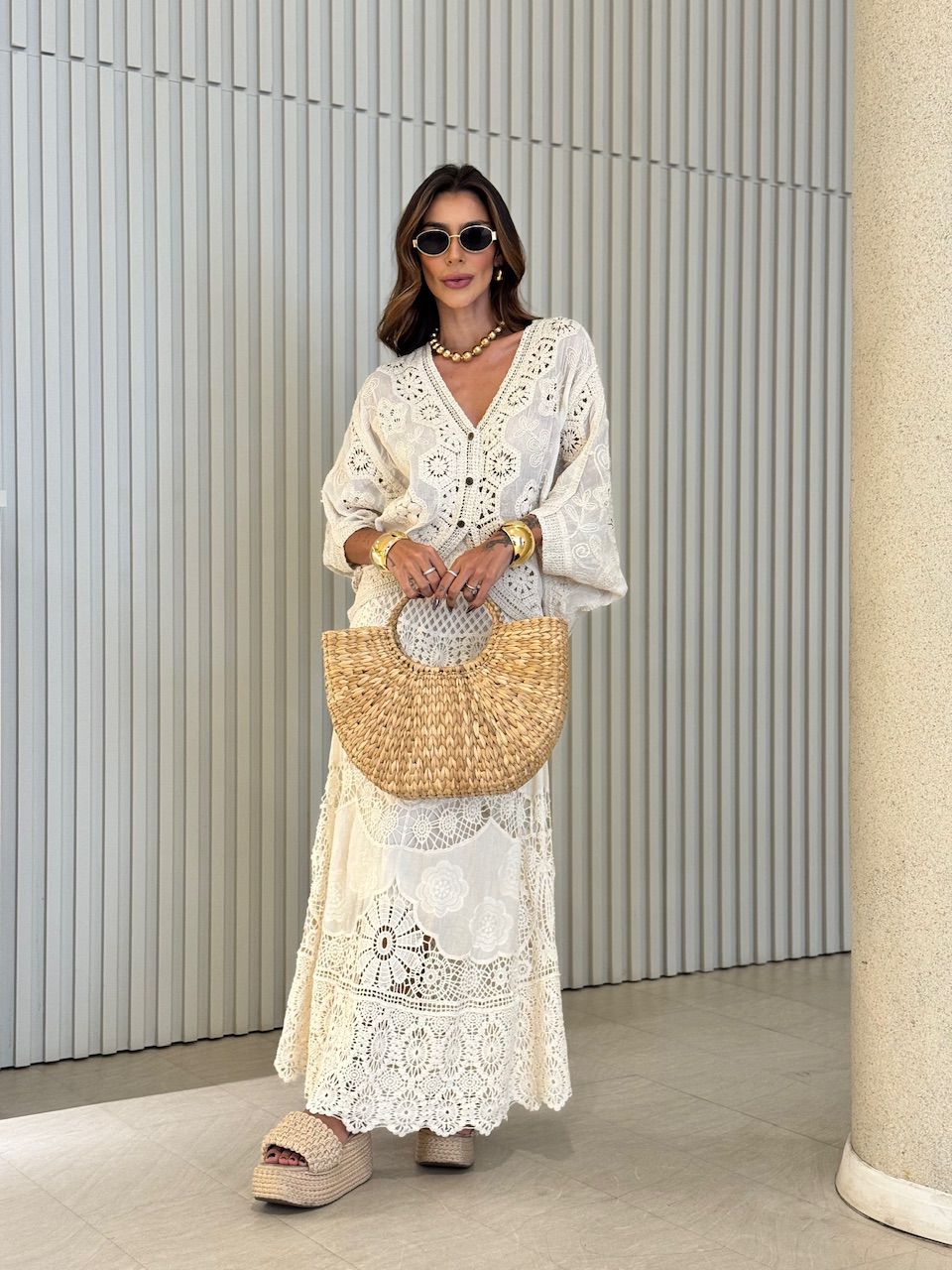 SAIA CLAUDIA CROCHÊ CRU