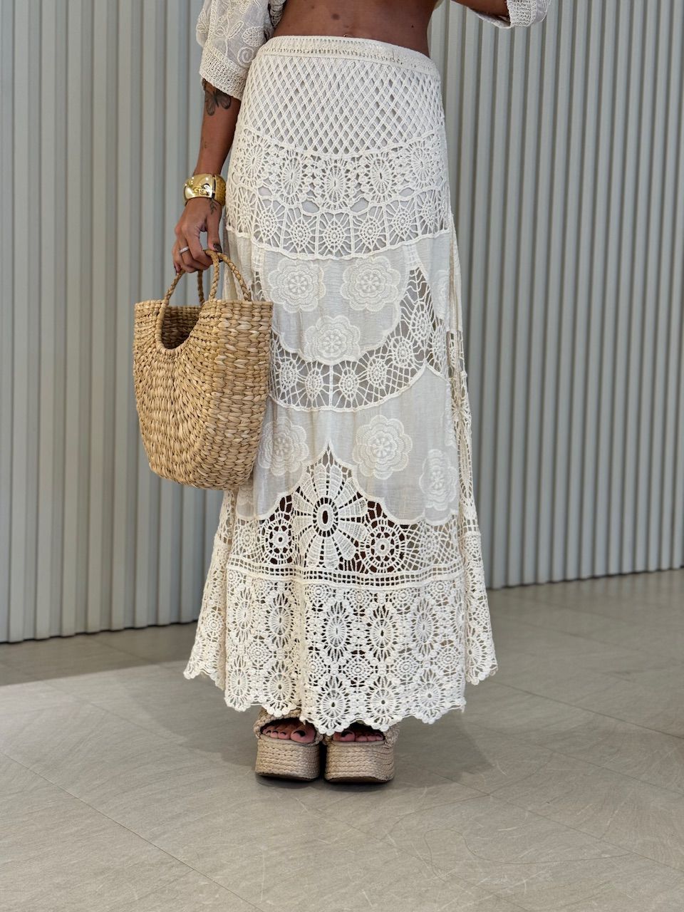 SAIA CLAUDIA CROCHÊ CRU