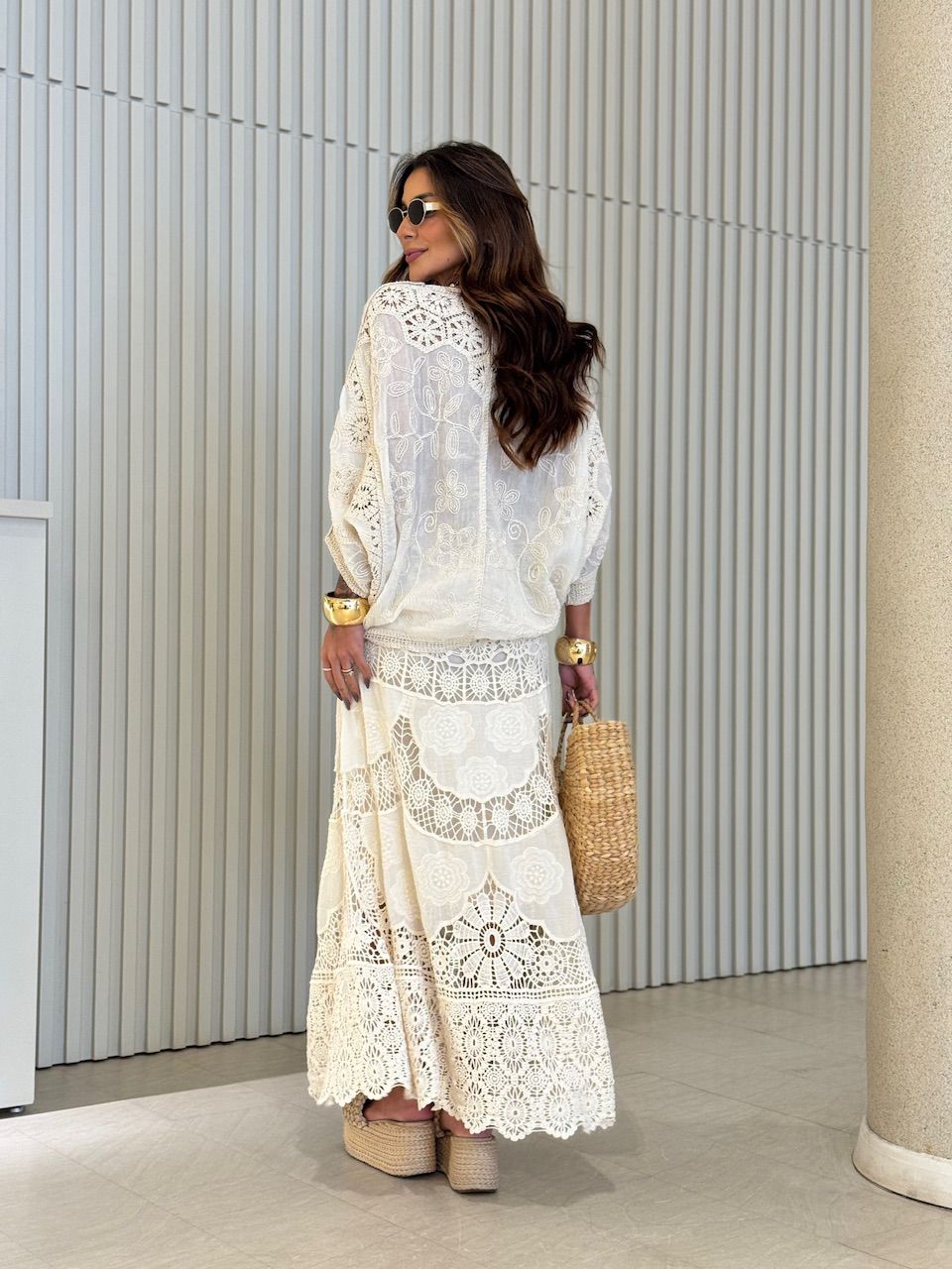 SAIA CLAUDIA CROCHÊ CRU