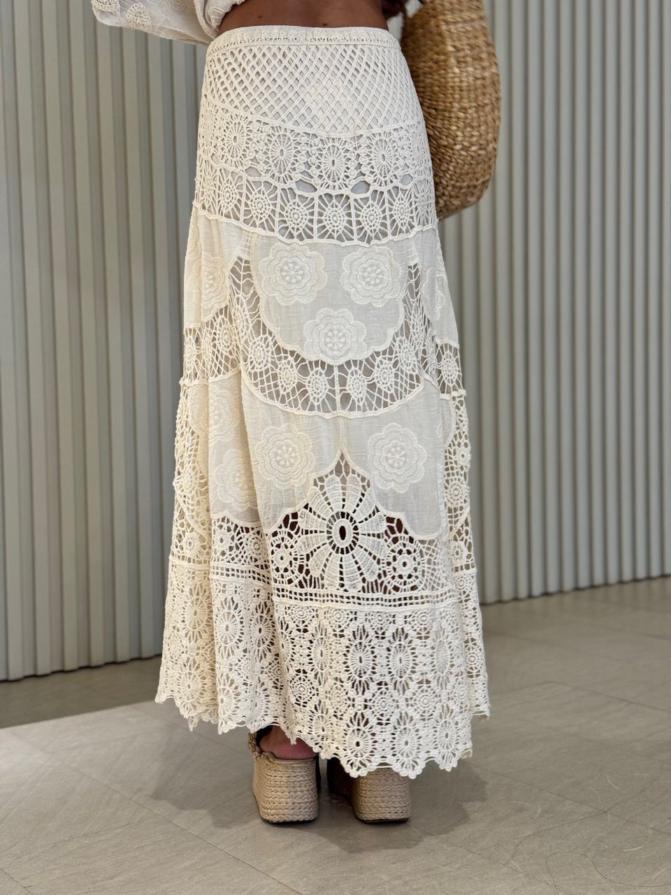 SAIA CLAUDIA CROCHÊ CRU