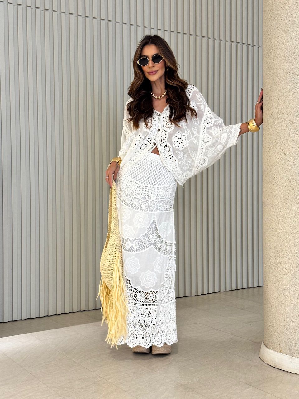 SAIA CLAUDIA CROCHÊ OFF