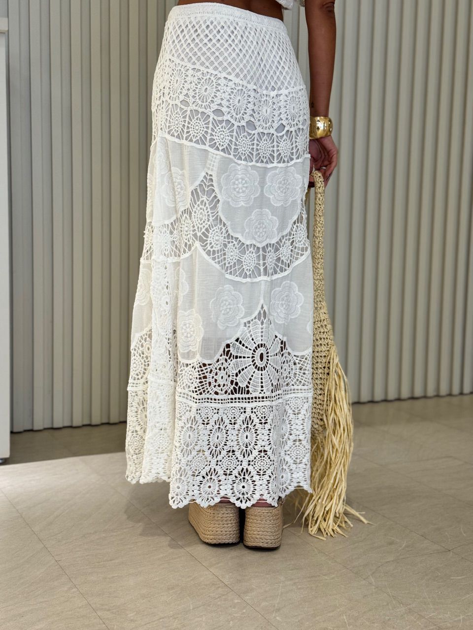 SAIA CLAUDIA CROCHÊ OFF