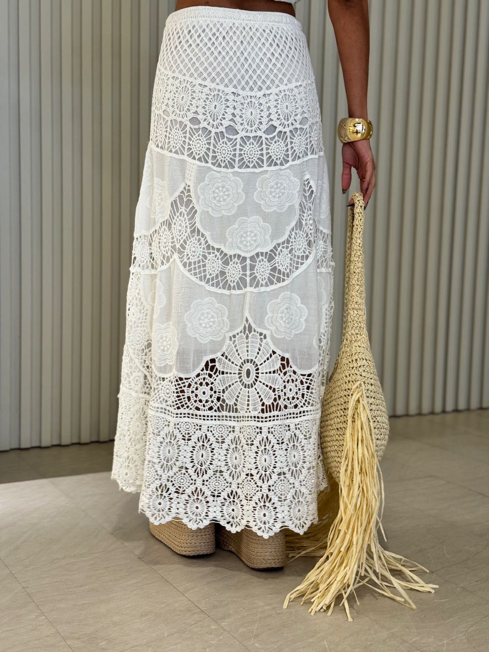 SAIA CLAUDIA CROCHÊ OFF