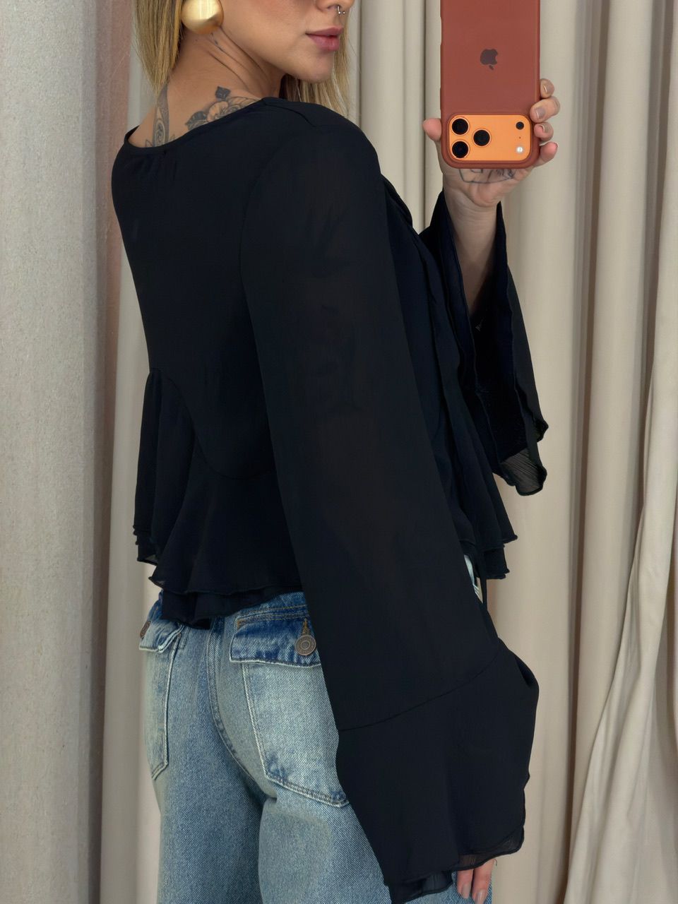 BATA DAIANE FLARE PRETA