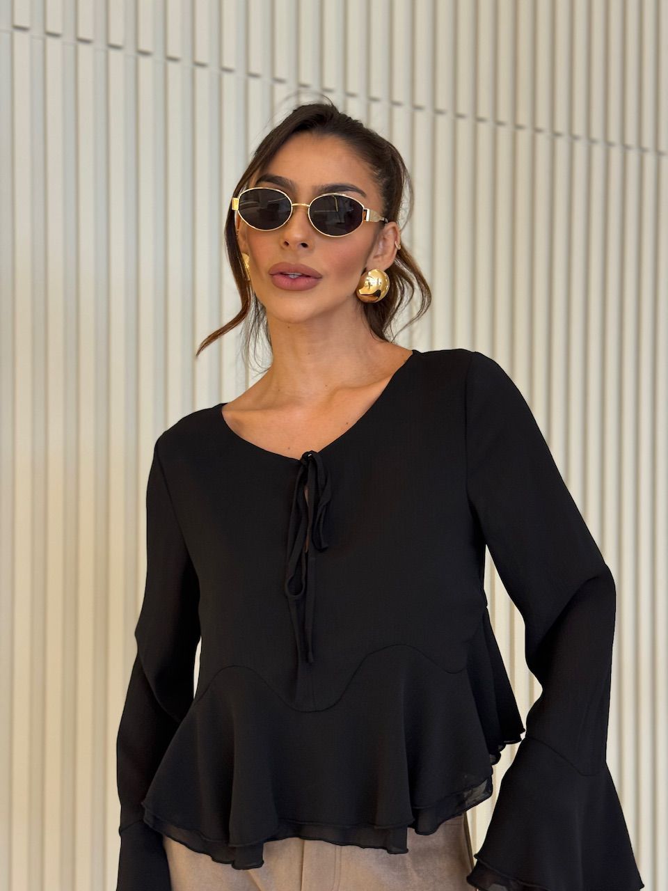 BATA DAIANE FLARE PRETA