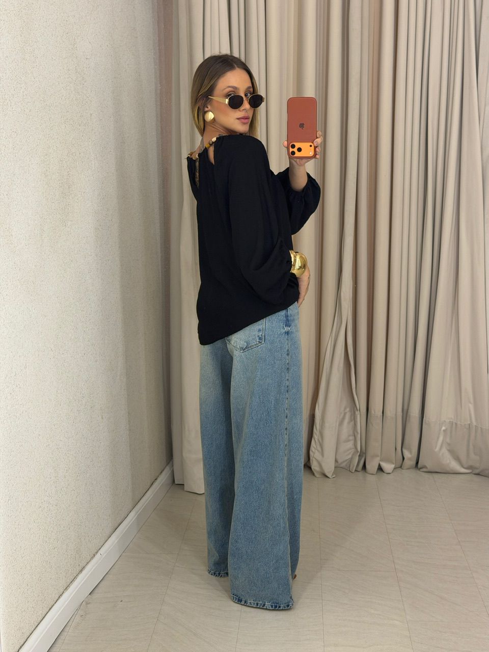 BATA NEUSA GOLA PRETA