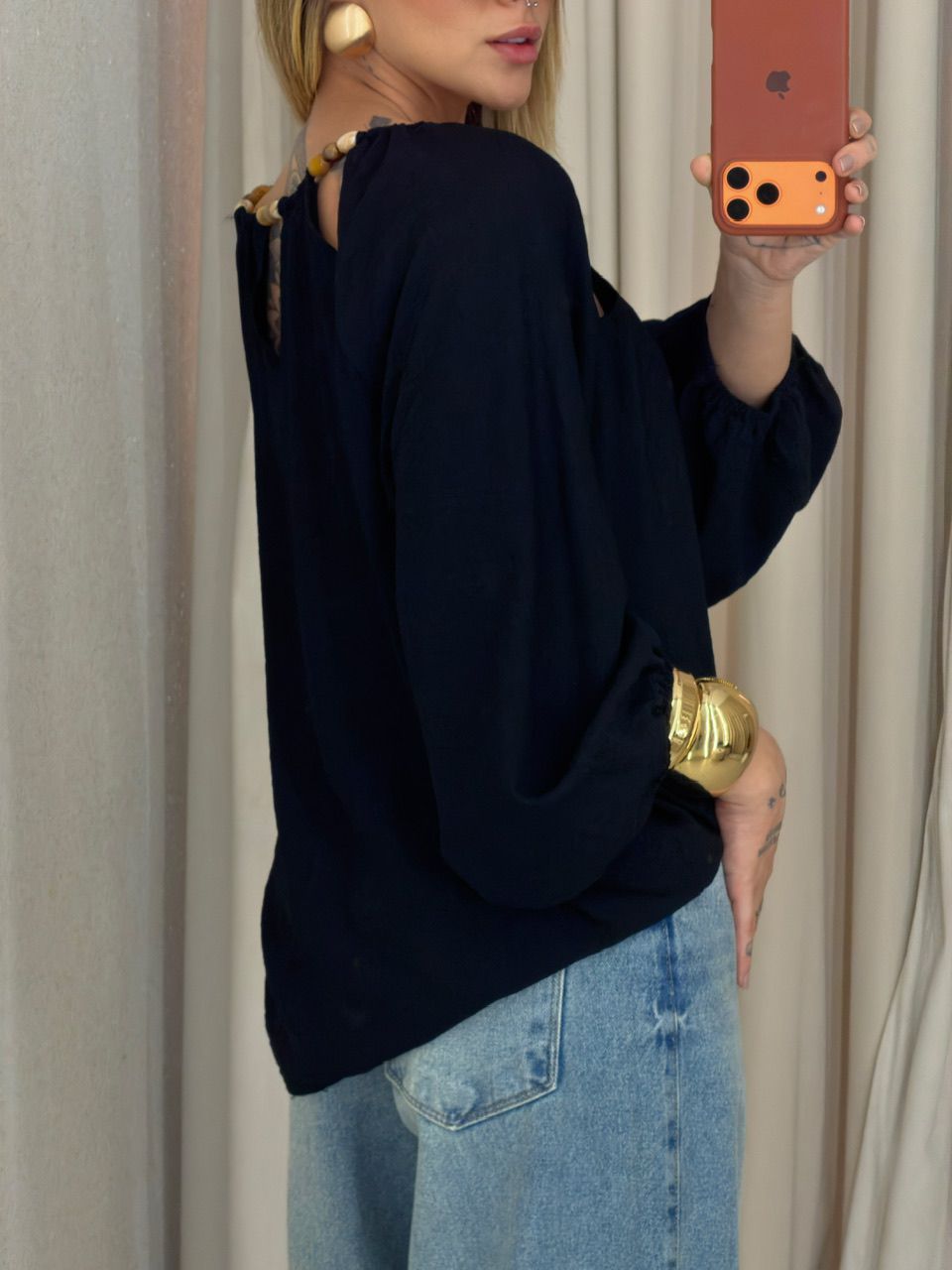 BATA NEUSA GOLA PRETA